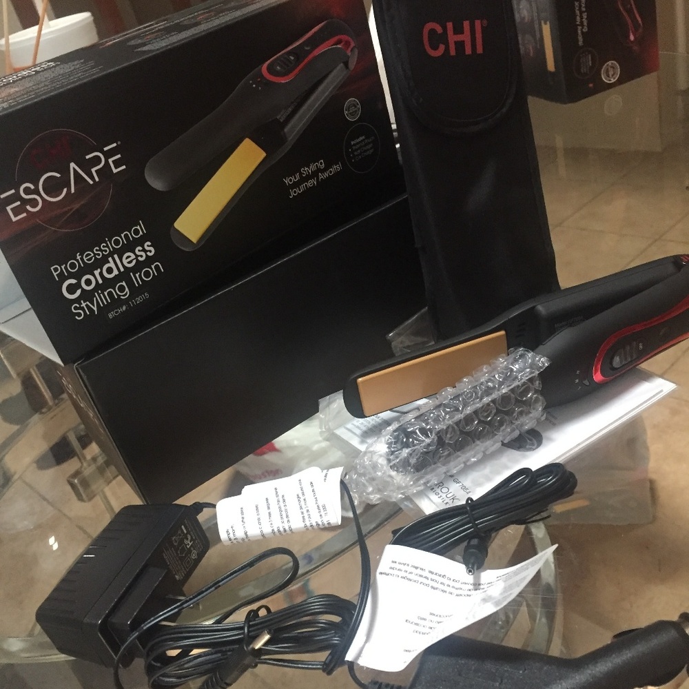 Brand New Never Used CHI Cordless Flat Irons